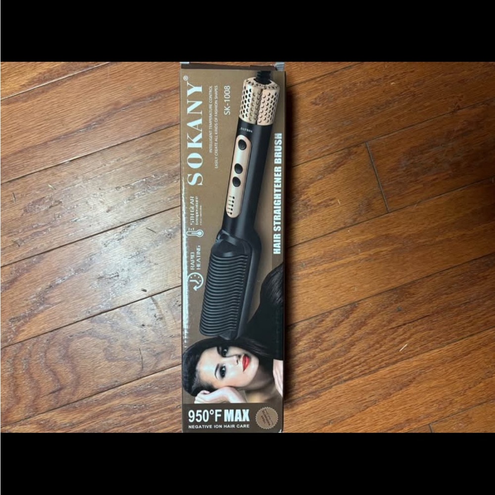 Sokany Hair Straightener Brush